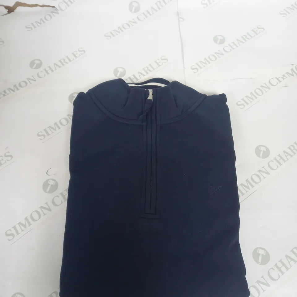 CREW CLOTHING COMPANY HALF ZIP SWEATSHIRT SIZE 12