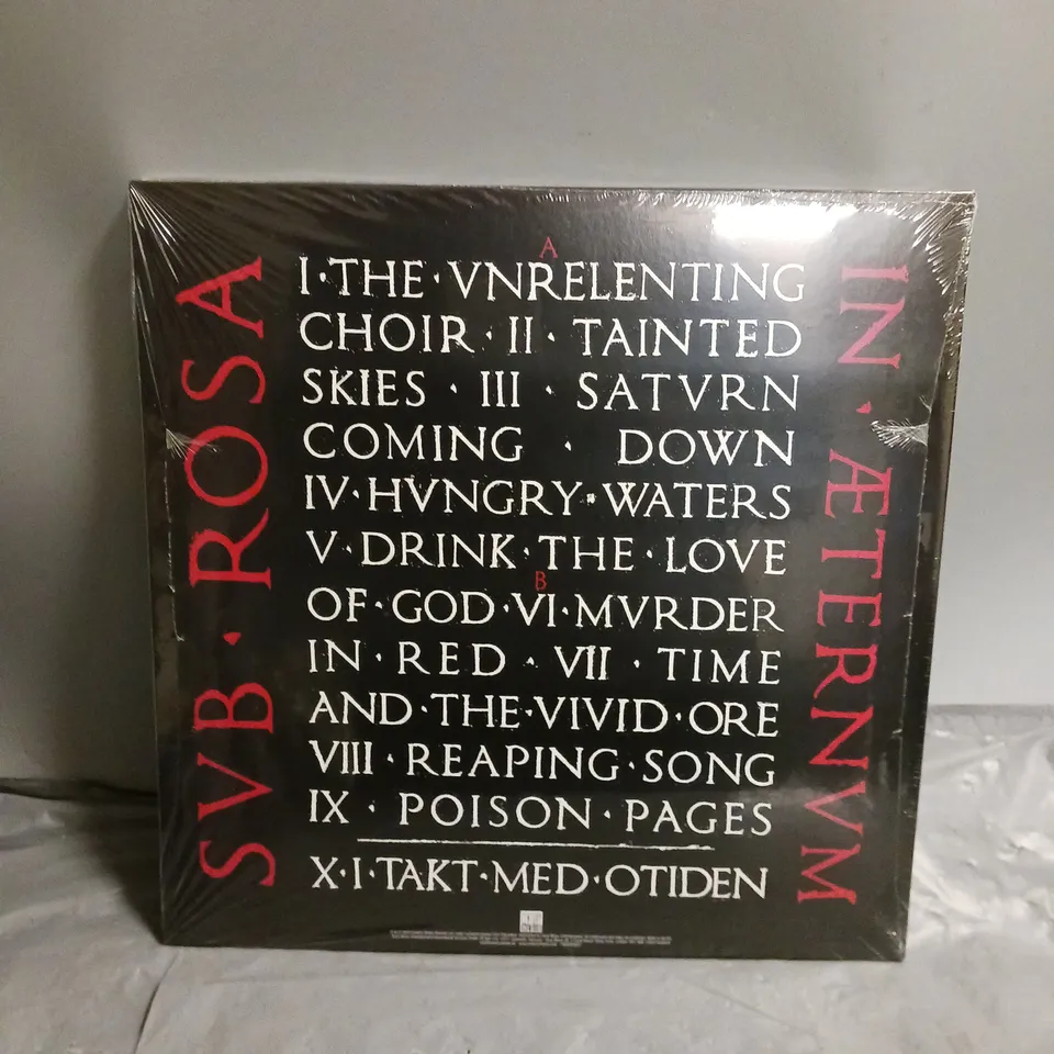 TRIBULATION (3) – SUB ROSA IN ÆTERNUM VINYL RECORD