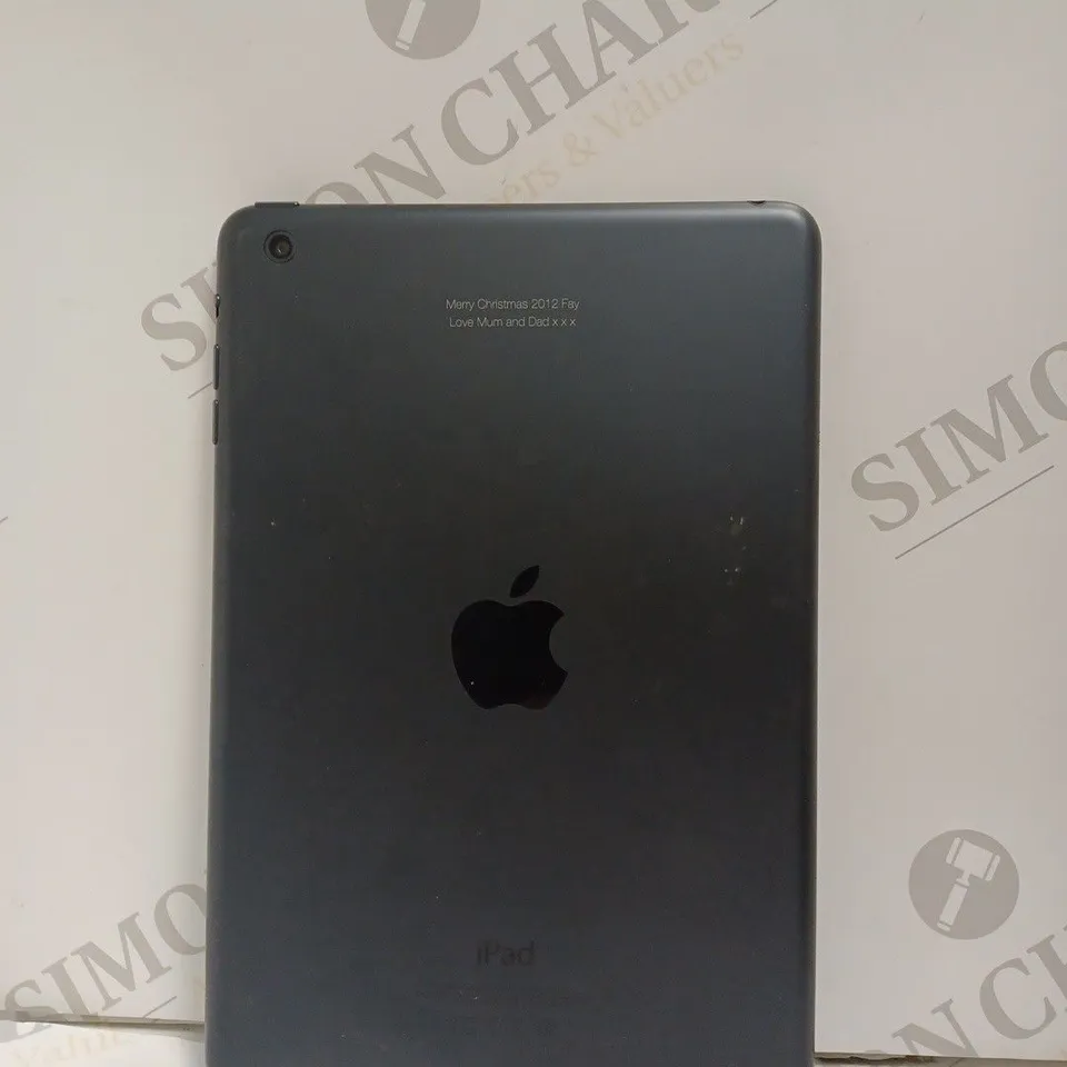 APPLE IPAD MINI MODEL A1432 BLACK