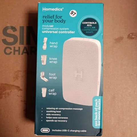 BOXED HOMEDICS MODULAIR COMPRESSION SYSTEM UNIVERSAL CONTROLLER