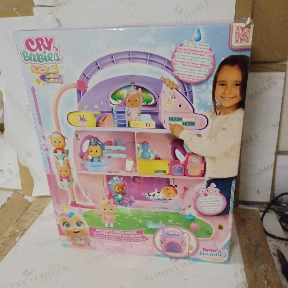 CRY BABIES MAGIC TEARS DREAMY'S MEGA HOUSE RRP £70