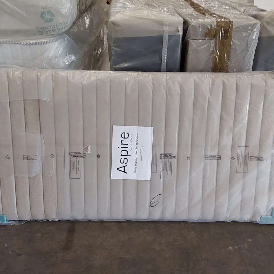 BAGGED ASPIRE 150CM BEIGE HEADBOARD (1 ITEM)