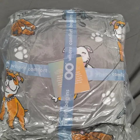 OODIE HOODED OVERSIZED BLANKET - DOGS