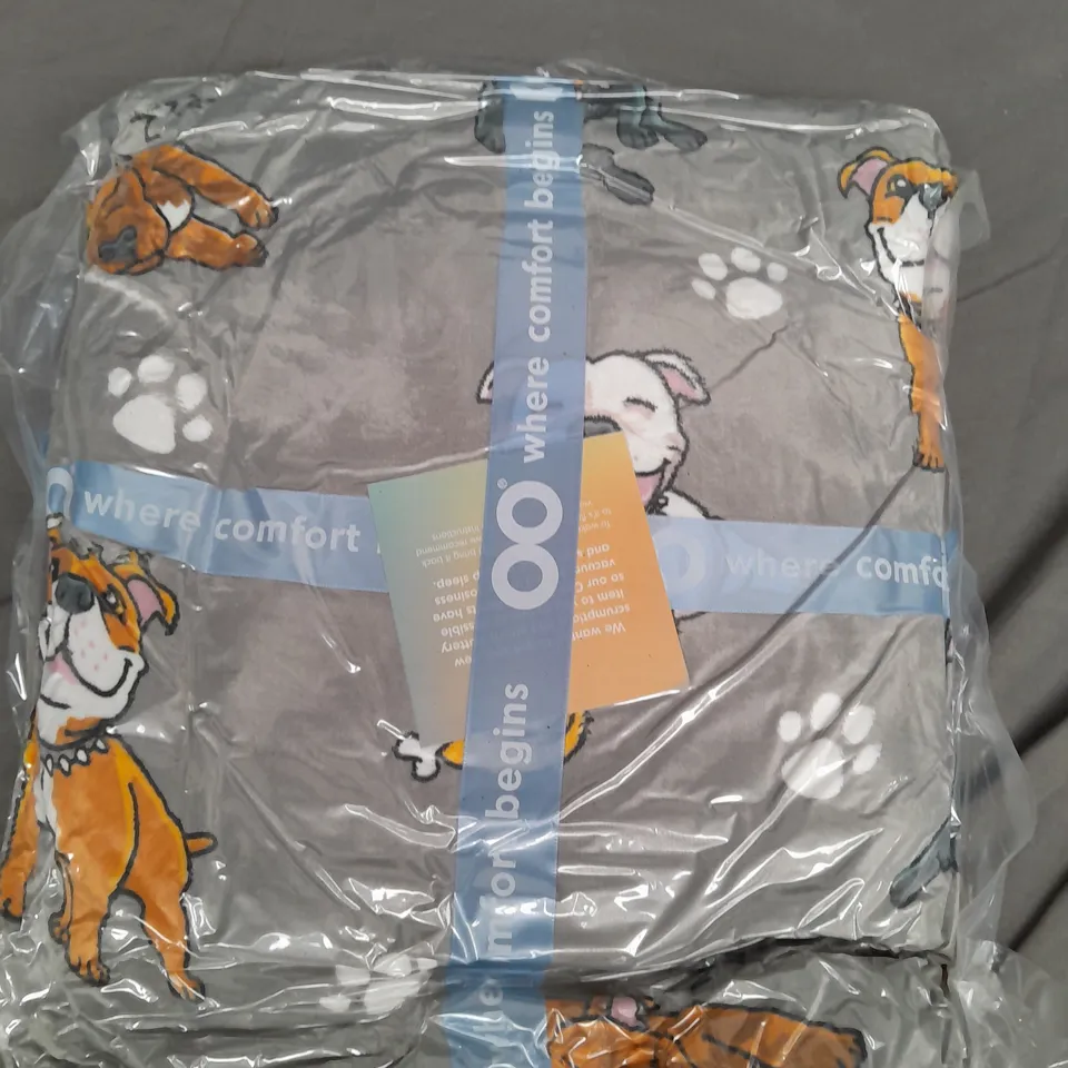 OODIE HOODED OVERSIZED BLANKET - DOGS