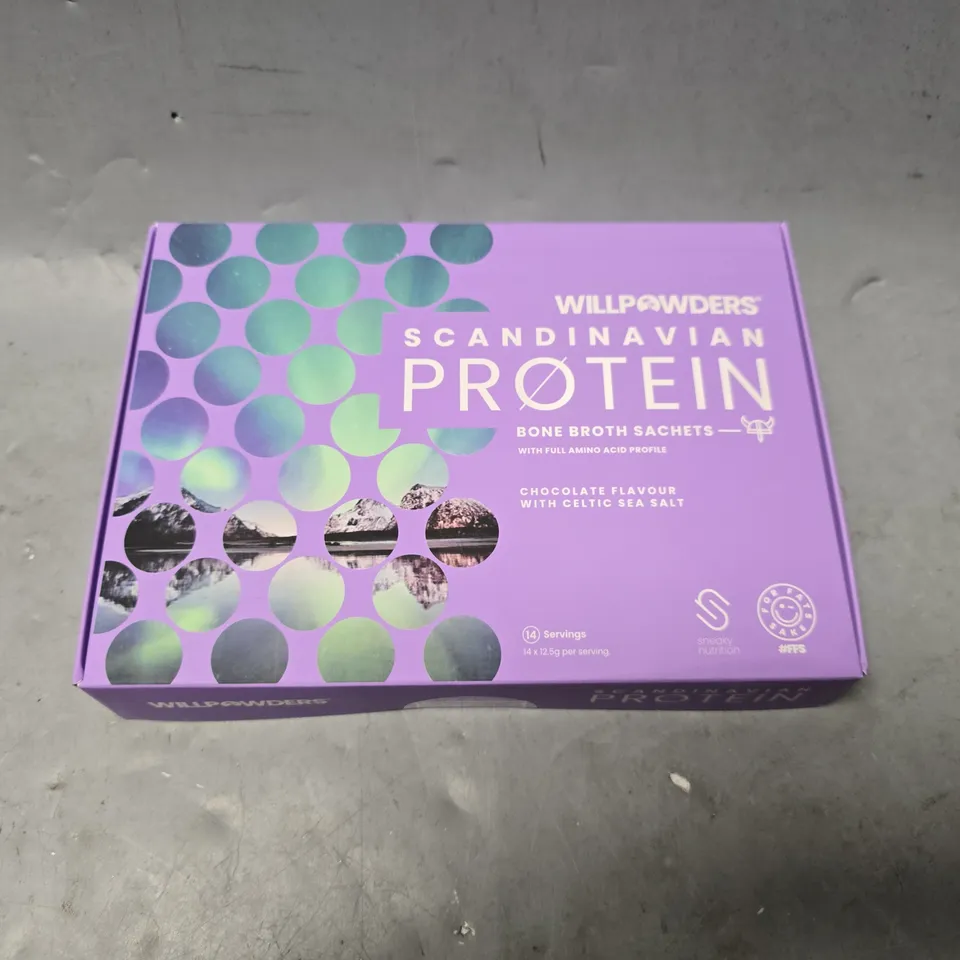 WILLPOWDERS SCANDINAVIAN PROTEIN BONE BROTH SACHETS 