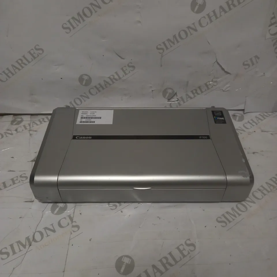 CANON PIXMA IP100 INKJET PHOTO PRINTER