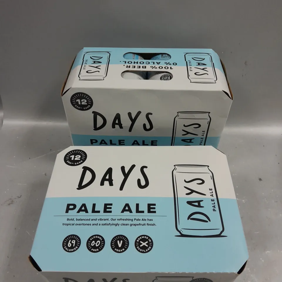 24 X CANS OF DAYS ALCOHOL FREE PALE ALE - 24 X 330ML - COLLECTION ONLY	