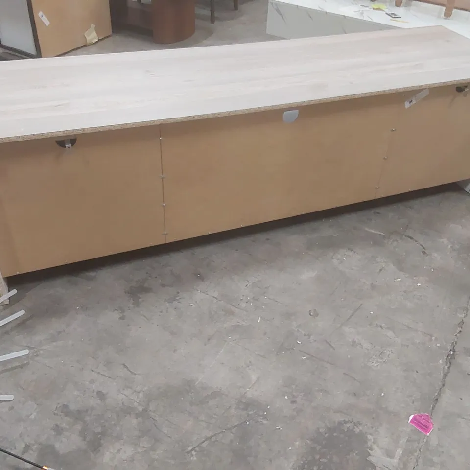 LARGE DESIGNER WOODEN TV UNIT
