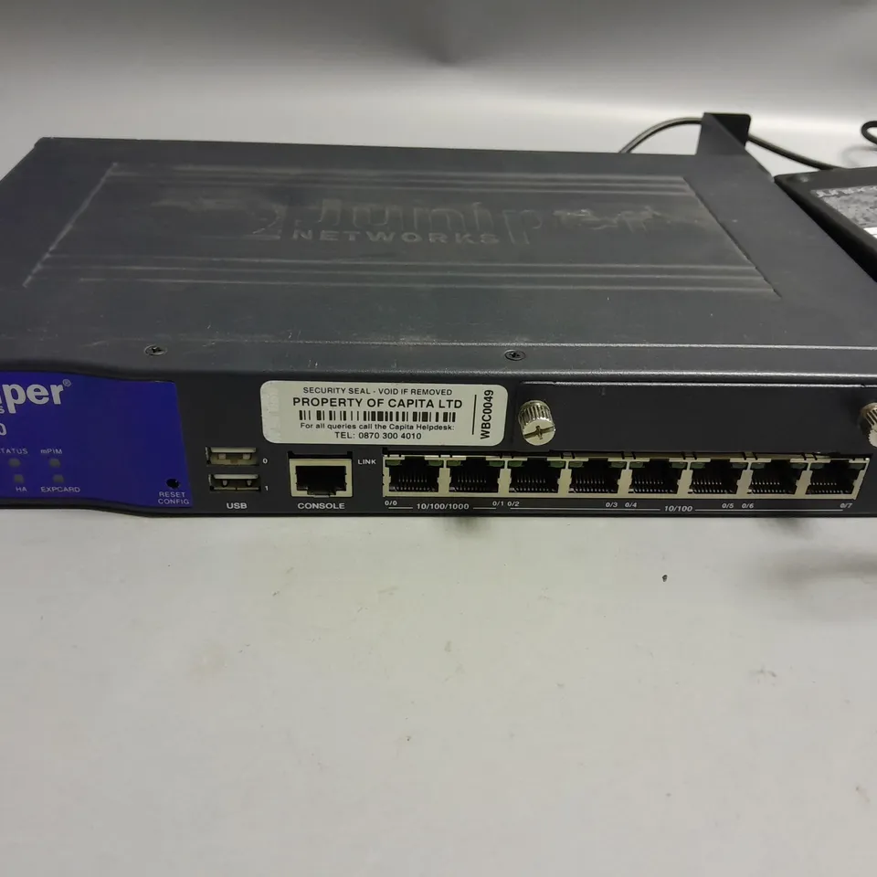 UNBOXED JUNIPER SRX210 PORT SERVICES GATEWAY