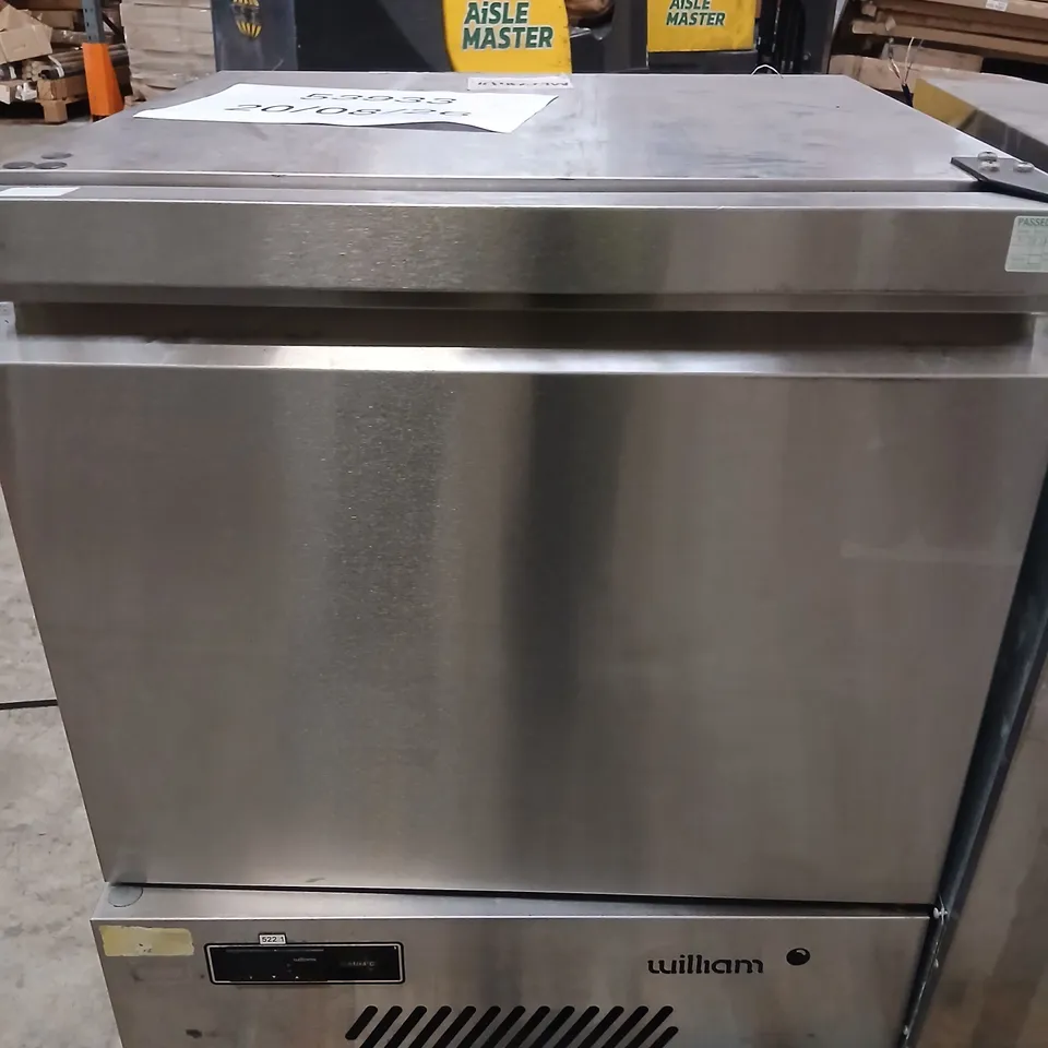 WILLIAMS H5UC COMMERCIAL REFRIGERATOR – R290, 240V (UNDERCOUNTER)