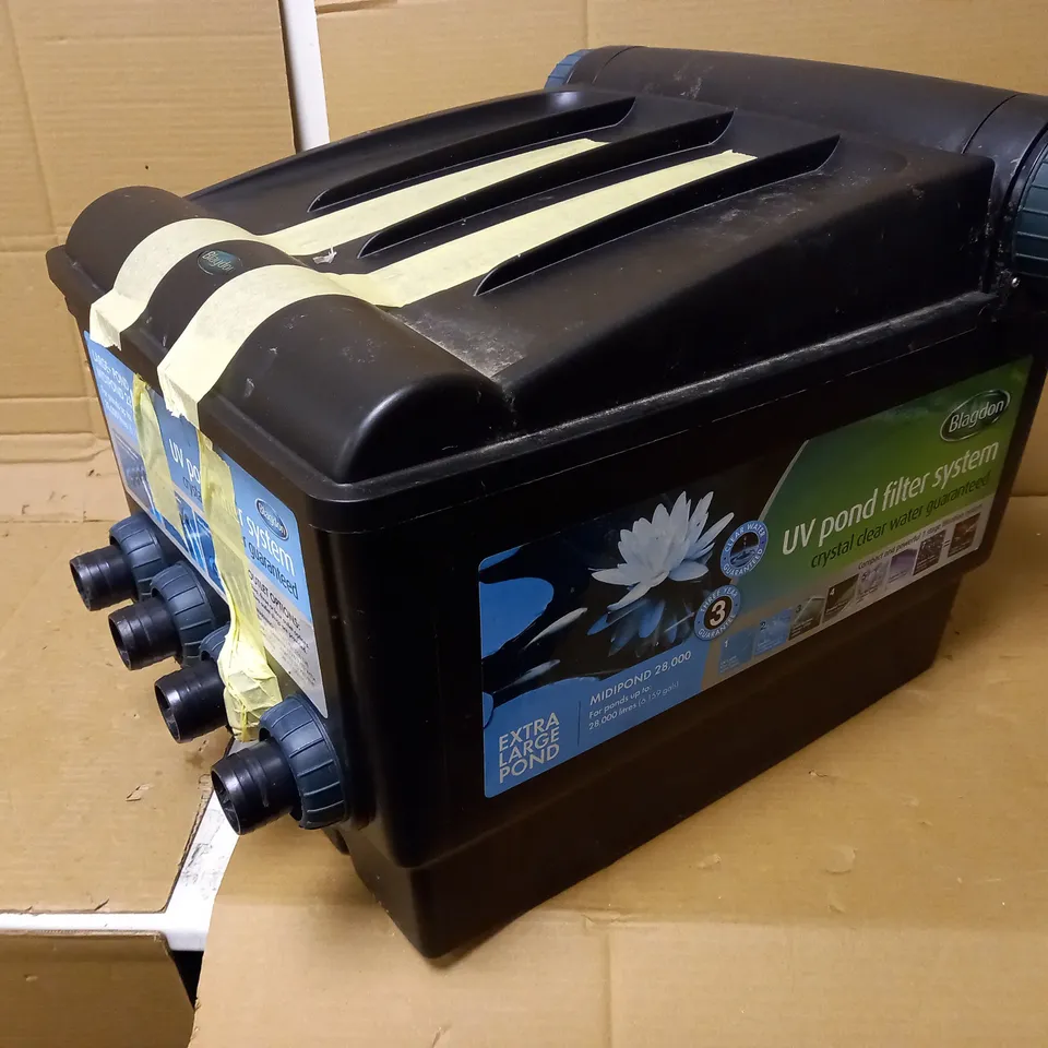 BLAGDON MIDIPOND UV POND FILTER SYSTEM 28,000 FOR EXTRA LARGE PONDS