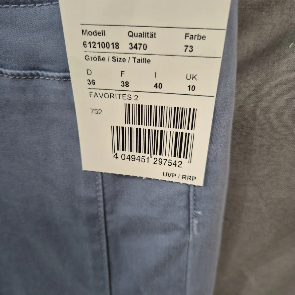 LEBEK FAVORITES 2 WOMEN'S TROUSERS - LIGHT BLUE - MODEL 61210018 - UK 10