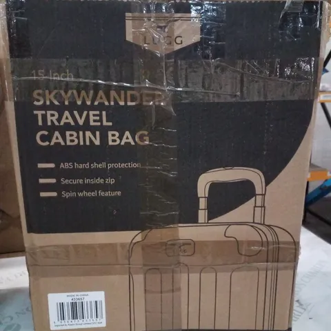BOXED LUGG 15" SKYWANDER TRAVEL CABIN BAG - MIDNIGHT BLUE