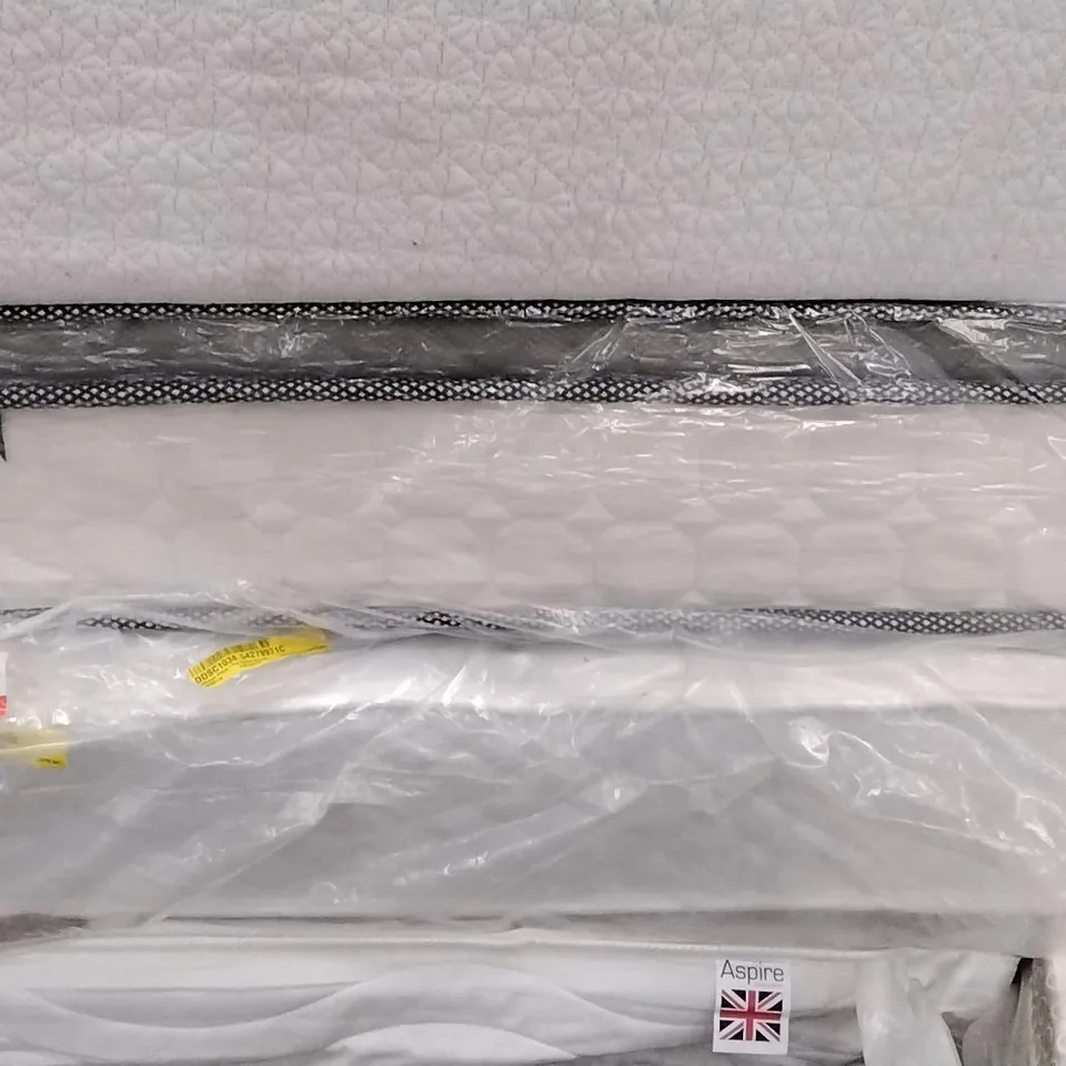 QUALITY BAGGED CALTHORPE PILLOW TOP POCKET SPRUNG 4'6FT MATTRESS