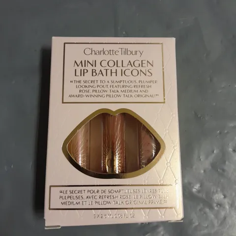 CHARLOTTE TILBURY MINI COLLAGEN LIP BATH ICONS