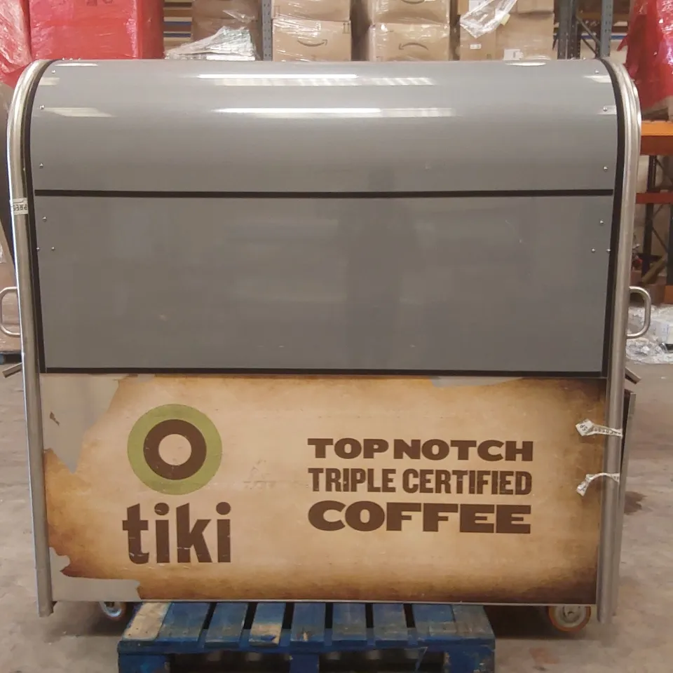 TANK STAINLESS STEEL MOBILE FOOD AND DRINK CATERING STATION