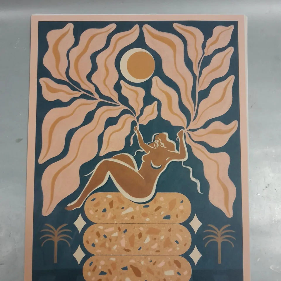 4 X NIMA NIMA STUDIO RELAX THERAPY PRINTS 