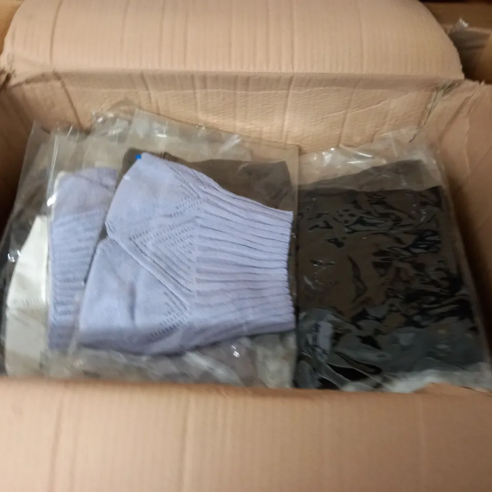 LARGE QUANTITY OF TIE NECK TOPS - SIZE UNSPECIFIED