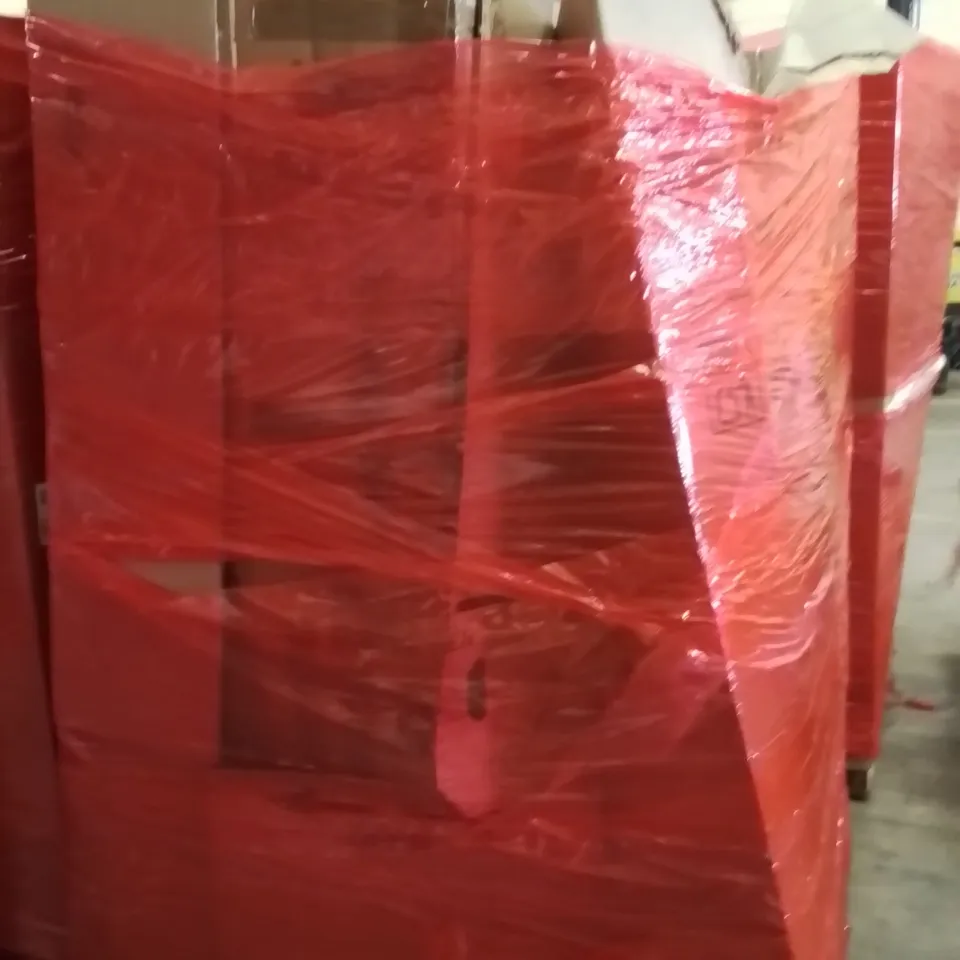 PALLET OF ASSORTED HOUSEHOLD GOODS AND PRODUCTS TO INCLUDE;MATTRESS,ROLLER BLINDS,OFFICE CHAIR 