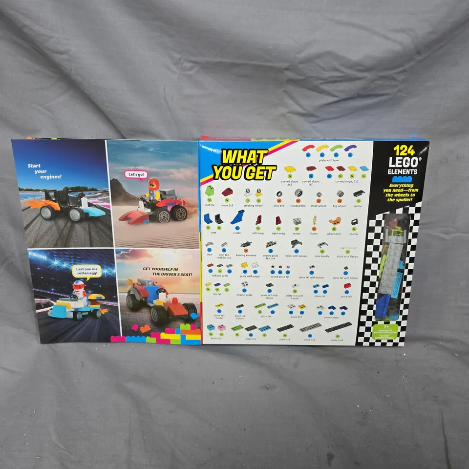 BOXED KLUTZ: LEGO RACE CARS SET