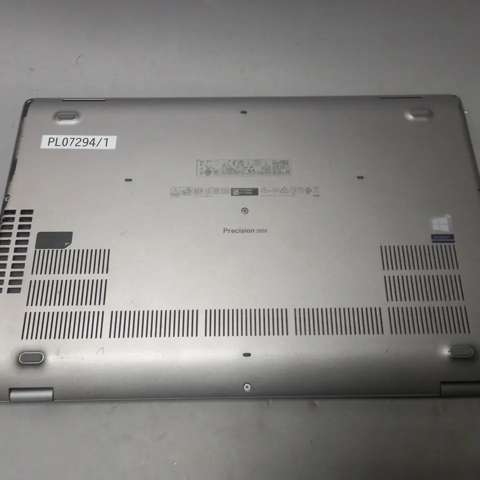 UNBOXED DELL PRECISION 3551 CORE I-7 8GB RAM 256GB SSD LAPTOP - SILVER