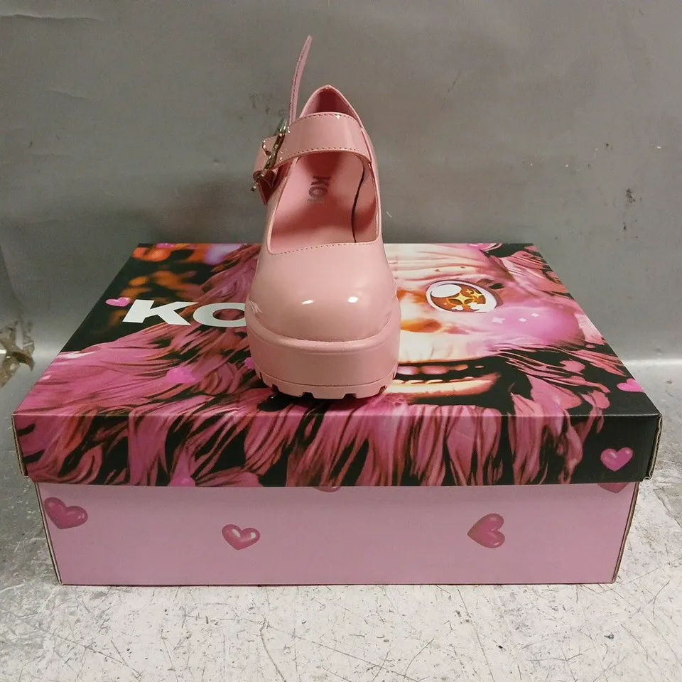 BOXED PAIR OF KOI TIRA PINK MARY JANES GOOD FAIRY EDITION SIZE UK 3