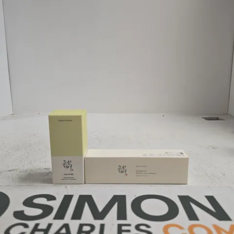BEAUTY OF JOSEON RELIEF SUN:RICE + PROBIOTICS AND CALMING SERUM SKINCARE BOXED SET - TWO COSMETIC BOXES 