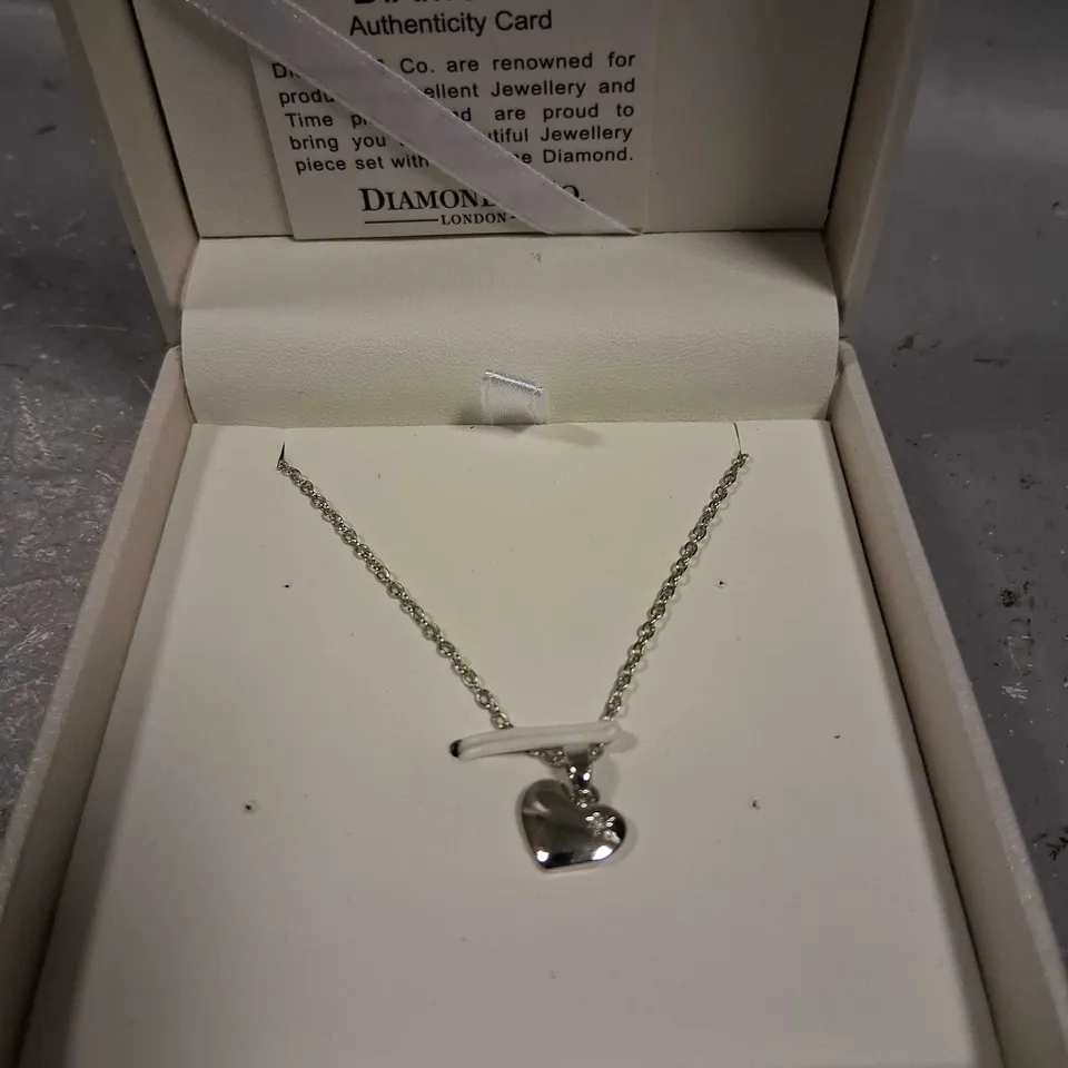 BOXED DIAMOND AND CO NECKLACE