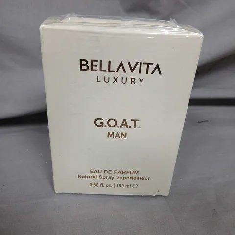 BOXED AND SEALED BELLAVITA LUXURY G.O.A.T. MAN EAU DE PARFUM 100ML
