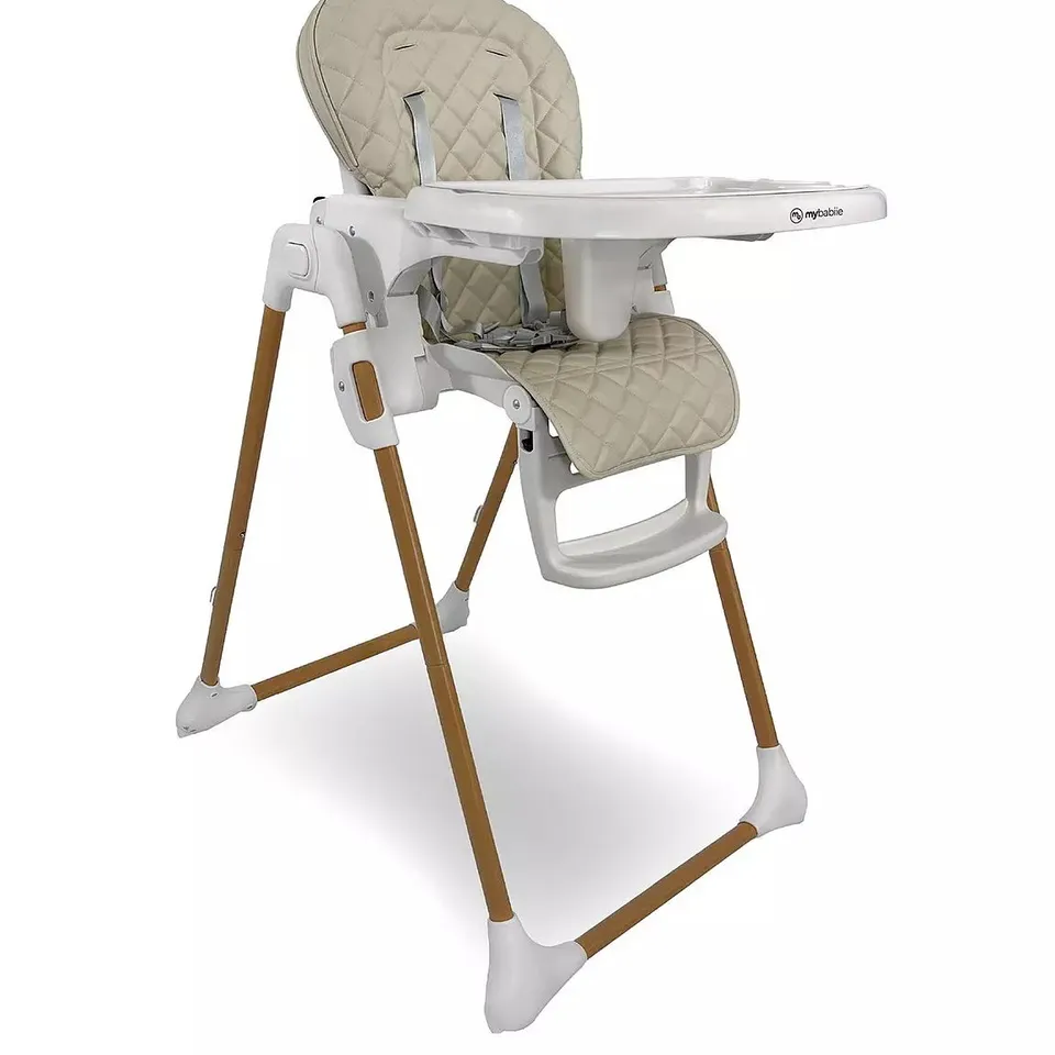 MY BABIIE OATMEAL LUXE HIGHCHAIR BIRTH-15KG