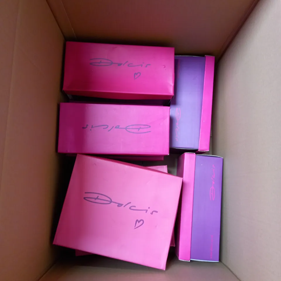 BOX OF 10 PAIRS OF ASSORTED SHOES IN VARIOUS STYLES, COLOURS AND SIZES