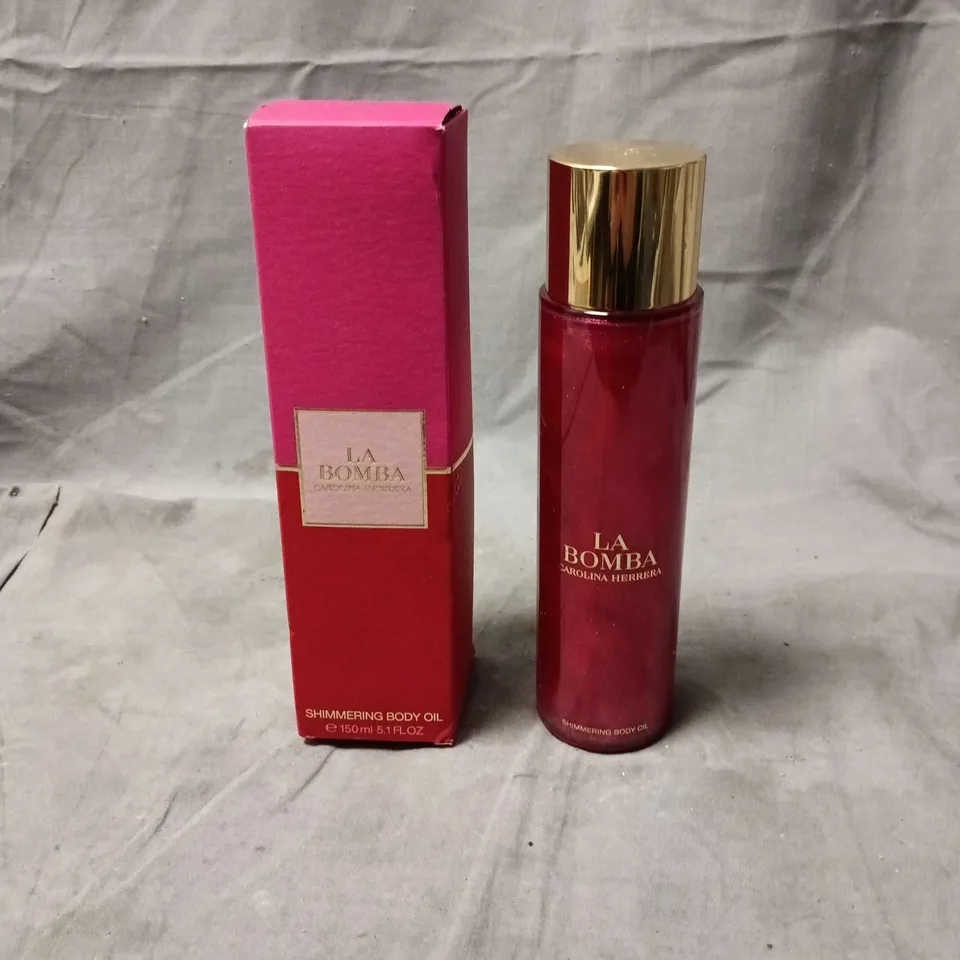 CAROLINE HERRARA LA BOMBA SHIMMERING BODY OIL 150ML