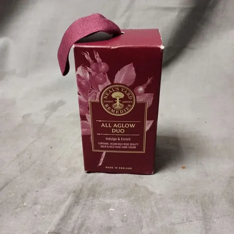 NEALS YARD REMEDIES ALL AGLOW DUO INDULGE AND ENRICH