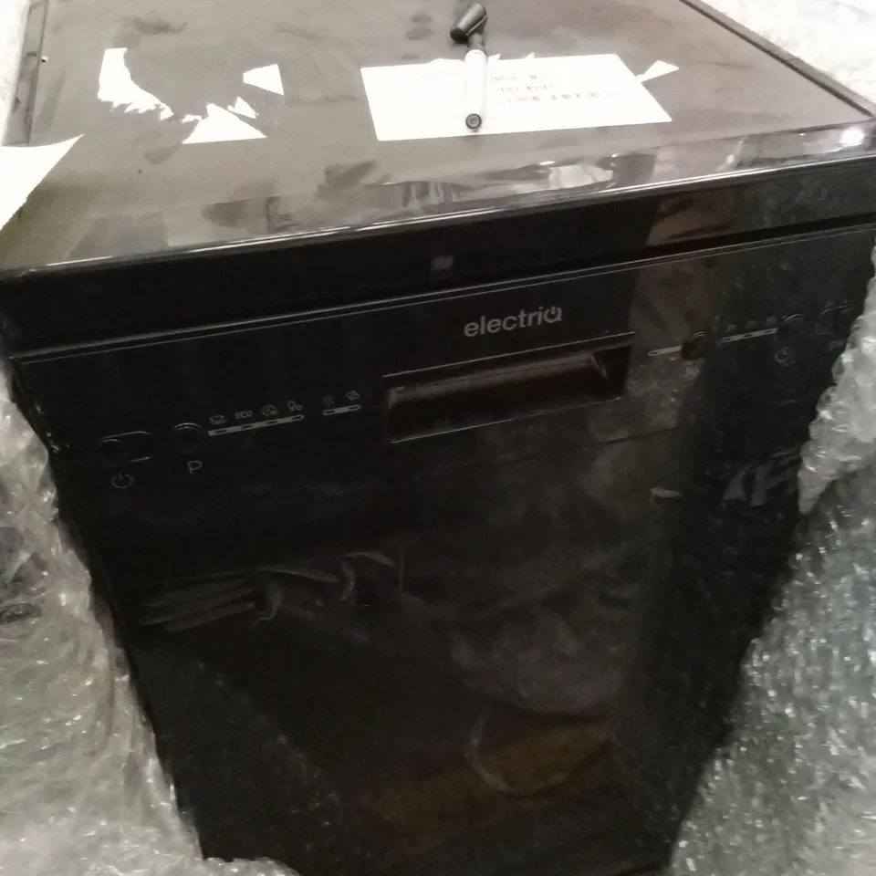 ELECTRIQ FREESTANDING SLIMLINE DISHWASHER - BLACK