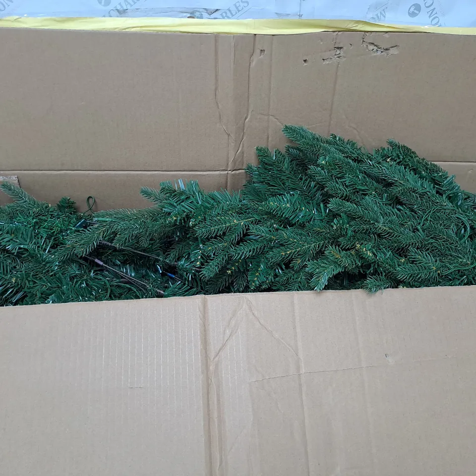 BOXED HOME REFLECTIONS PRE-LIT 6 FOOT CHRISTMAS TREE - COLLECTION ONLY