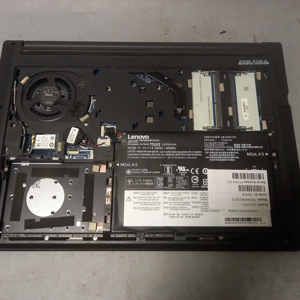 LENOVO THINKPAD E470 LAPTOP