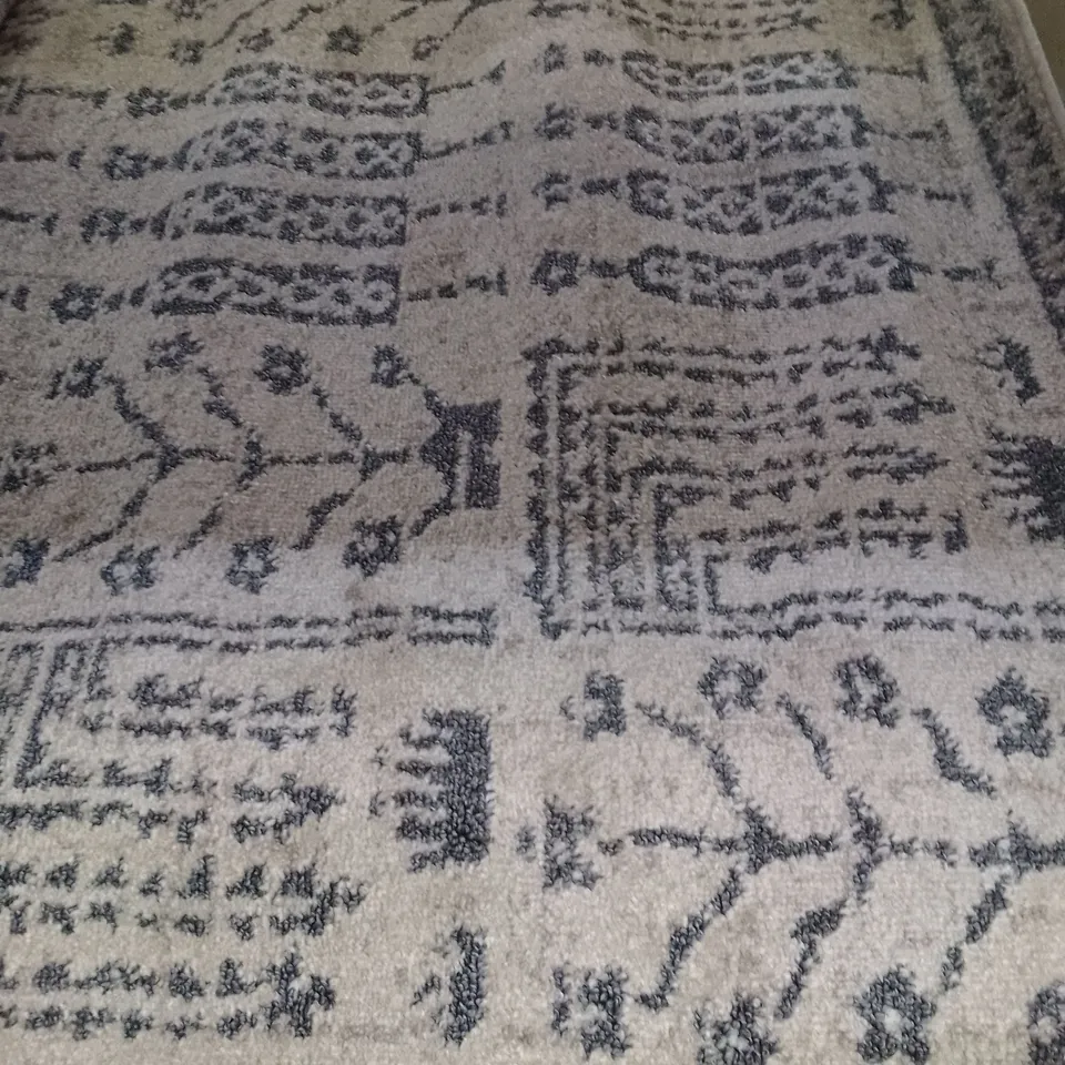 MALAGA BEIGE RECTANGLE RUG 120X160CM