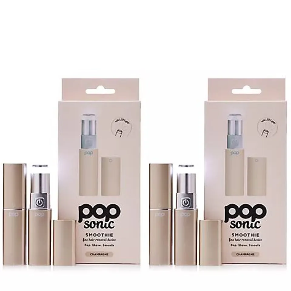 POP SONIC SET OF 2 SMOOTHIE 2.0 HAIR TRIMMERS
