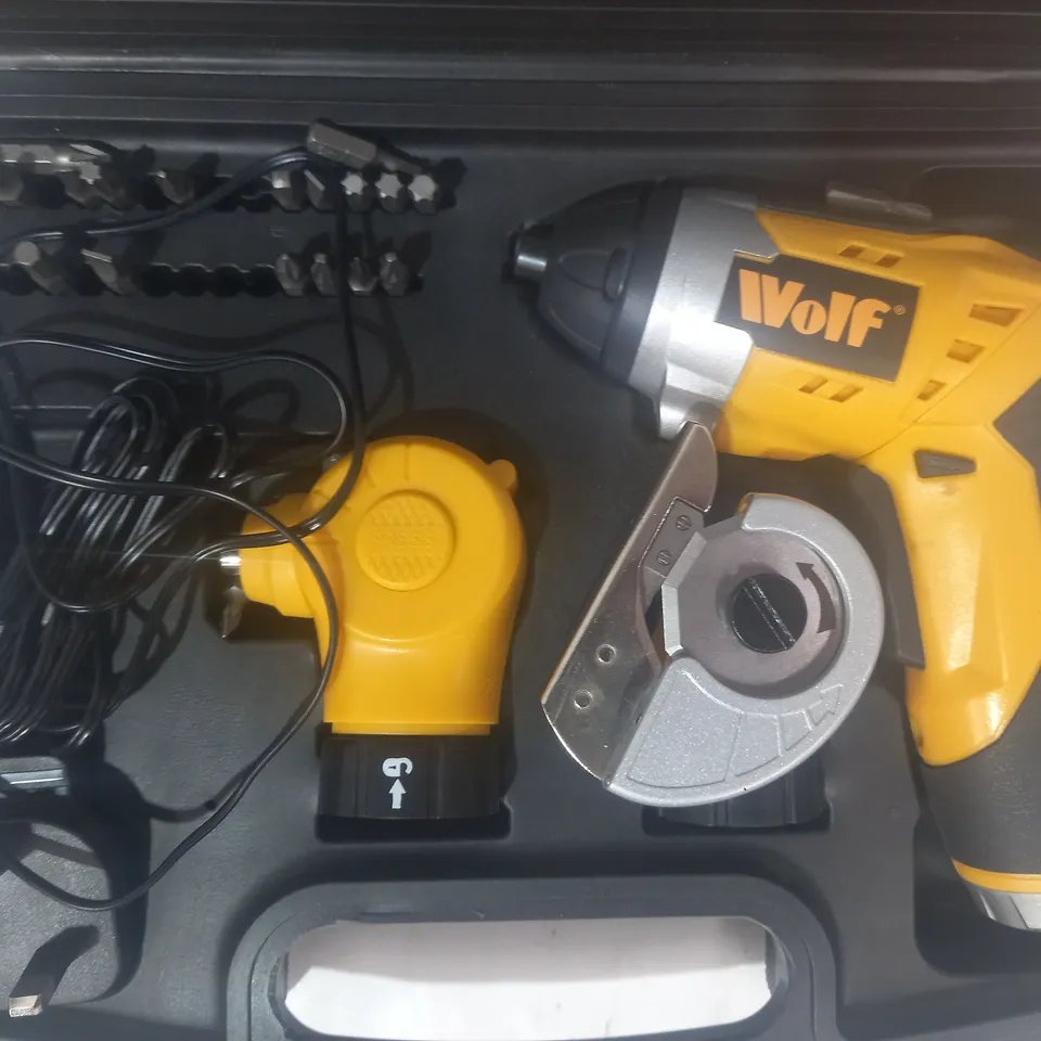 WOLF MULTI HEAD CORDLESS 3.6V LITHIUM ION SCREWDRIVER
