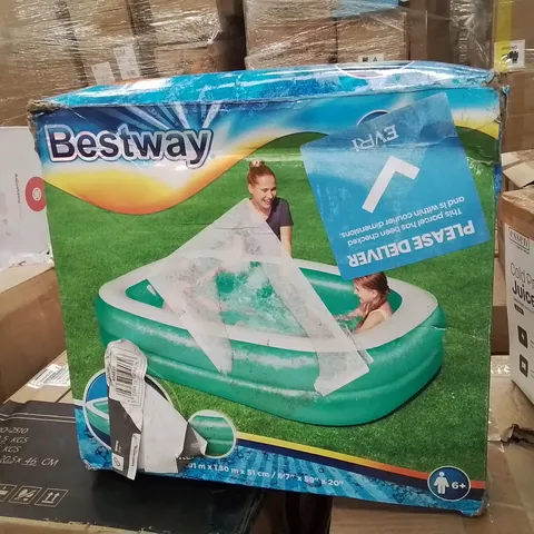 BOXED BESTWAY INFLATABLE SWIMMING POOL