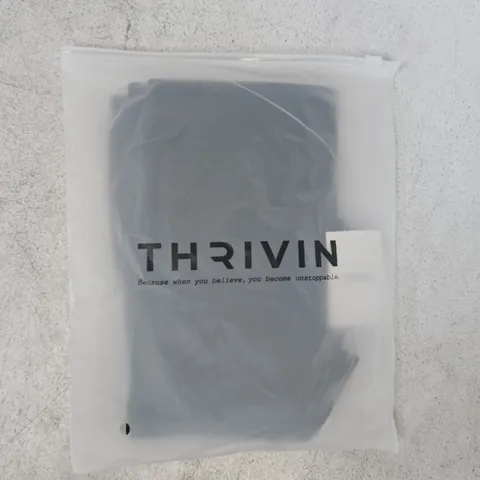 BAGGED THRIVIN ELEVATE SCULPTING HIGH WAIST SCRUNCH LEGGINGS IN BLACK SIZE SMALL