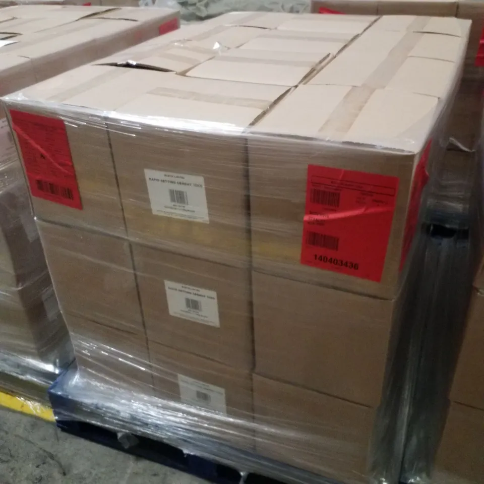 PALLET CONTAINING APPROXIMATELY 36 BUCKETS OF BOSTIK CEMENTONE RAPID SETTING WATERPROOF CEMENT 10KG