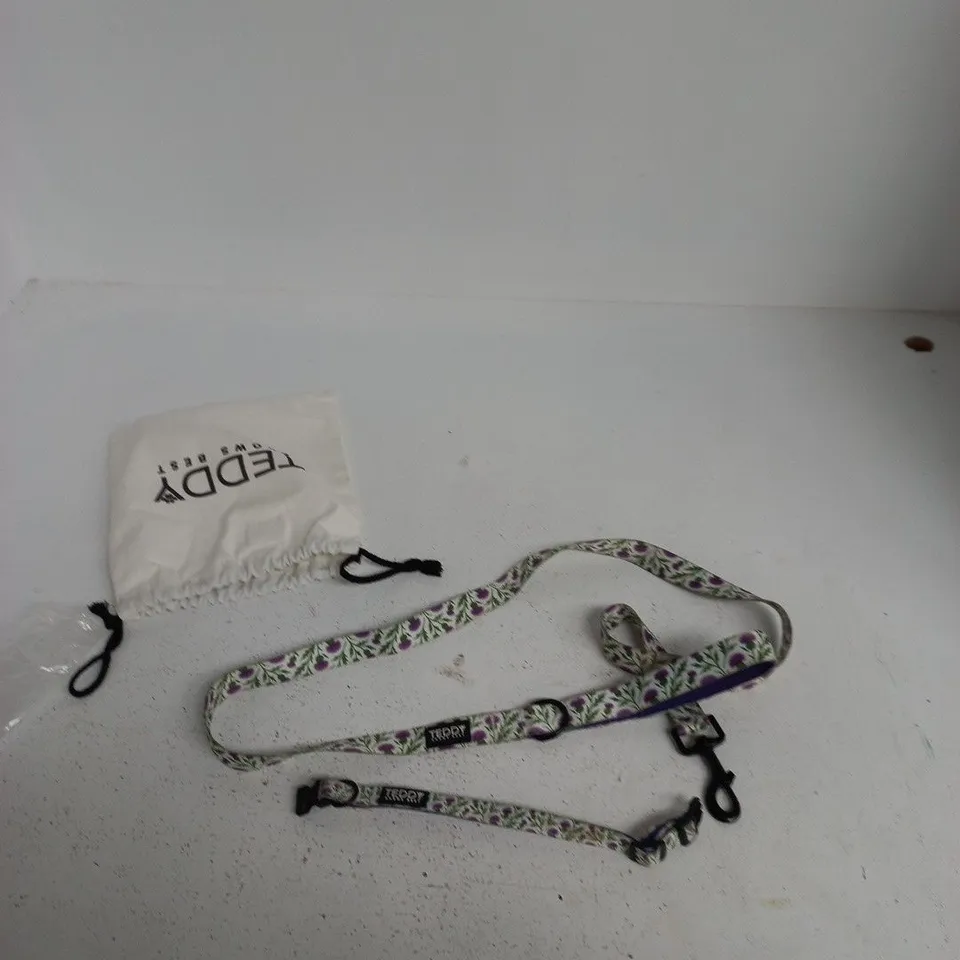 TEDDY KNOWS BEST LEAD AND COLLAR FOR DOGS XS