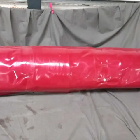 LARGE ROLL OF RED PLASTIC SHEETING