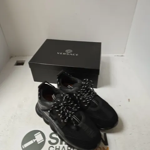 VERSACE SNEAKER VITELLO NAPPATO – BIANCO, UK 11 (EU 46)