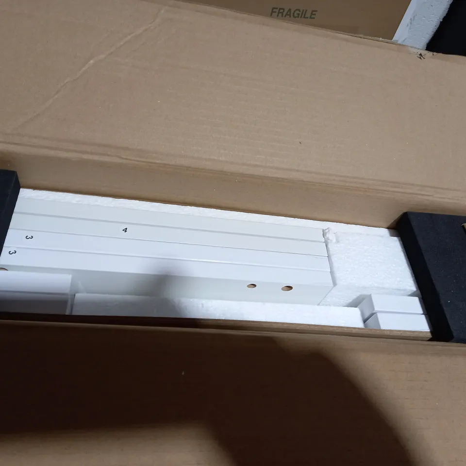 WHITE TV STAND 