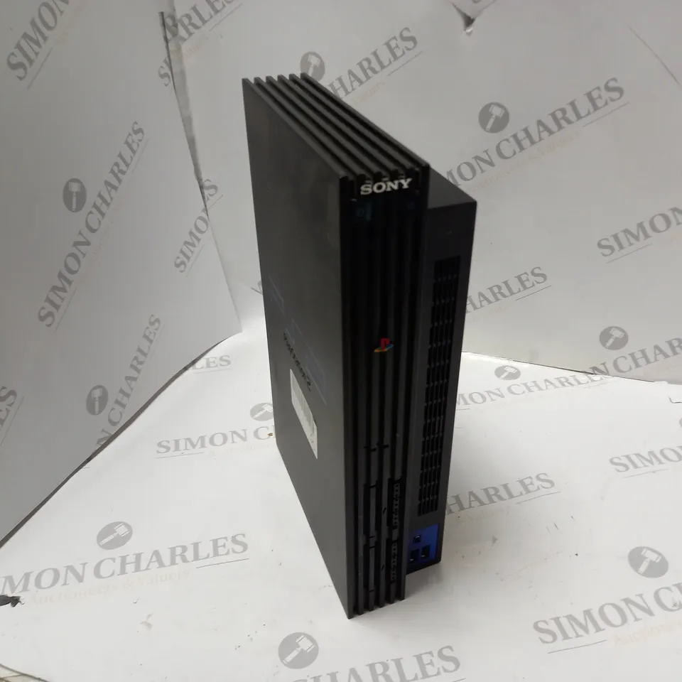 SONY PLAYSTATION 2 GAMES CONSOLE IN BLACK