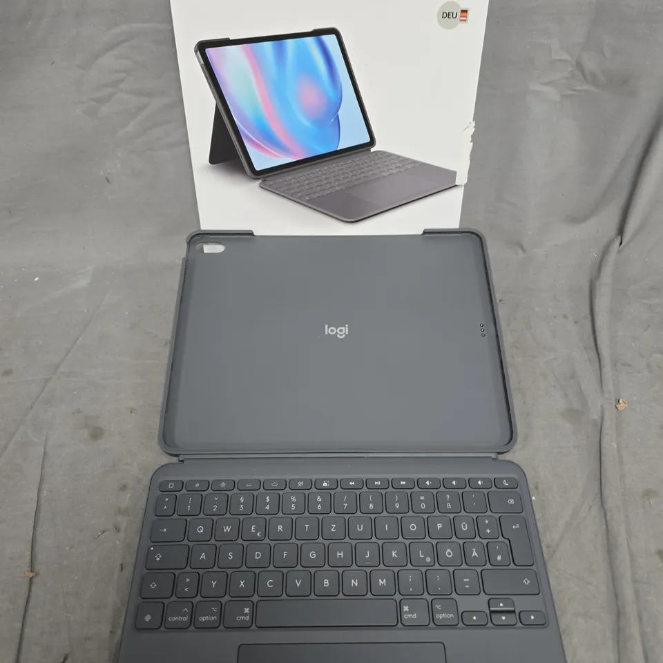 LOGITECH COMBO TOUCH IPAD AIR 13" KEYBOARD (GERMAN LAYOUT) 