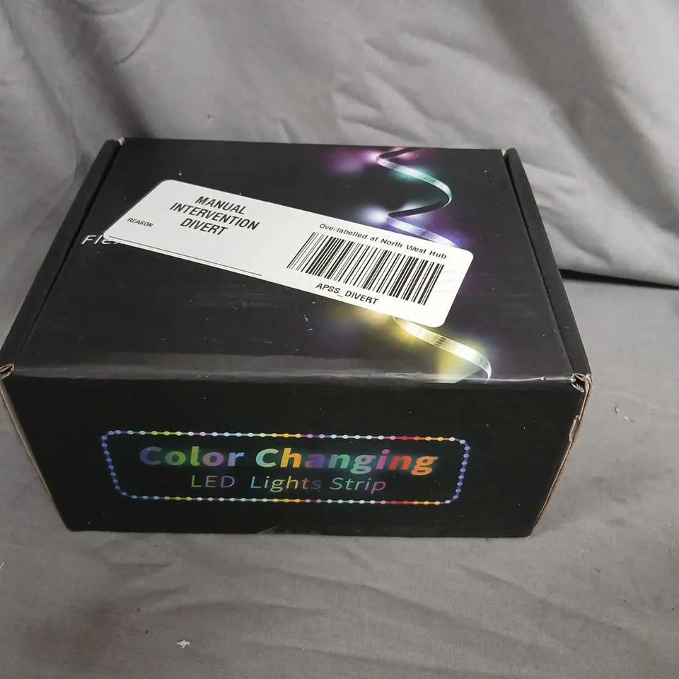 COLOR CHANGING LED LIGHTS STRIP – BOXED