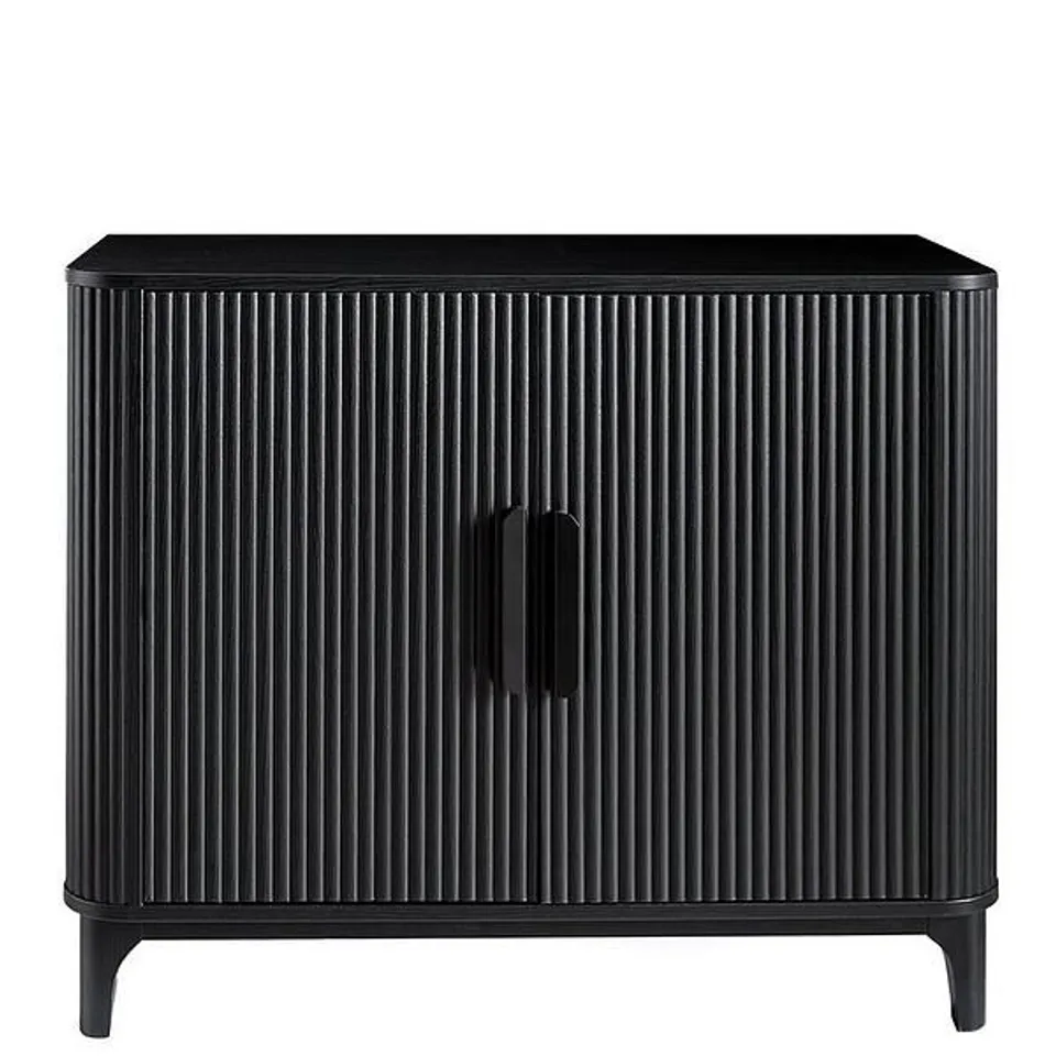 BOXED CARINA SMALL SIDEBOARD - BLACK (1 BOX) RRP £199